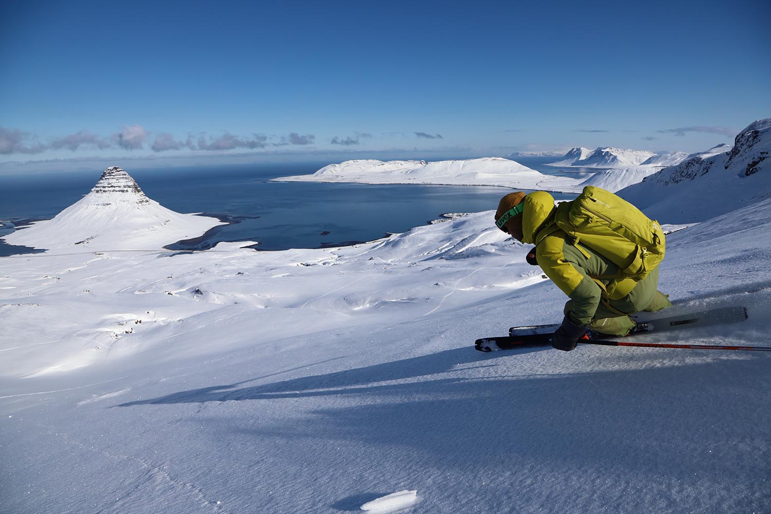 Islande, la péninsule de Snaefellsnes en ski de rando