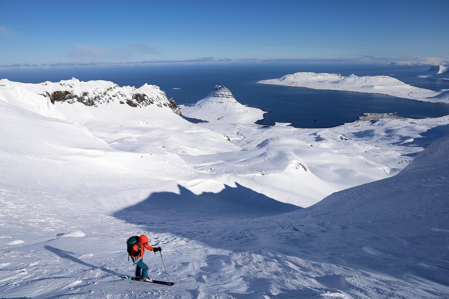 arrivée vers le sommet du Kaldnasi