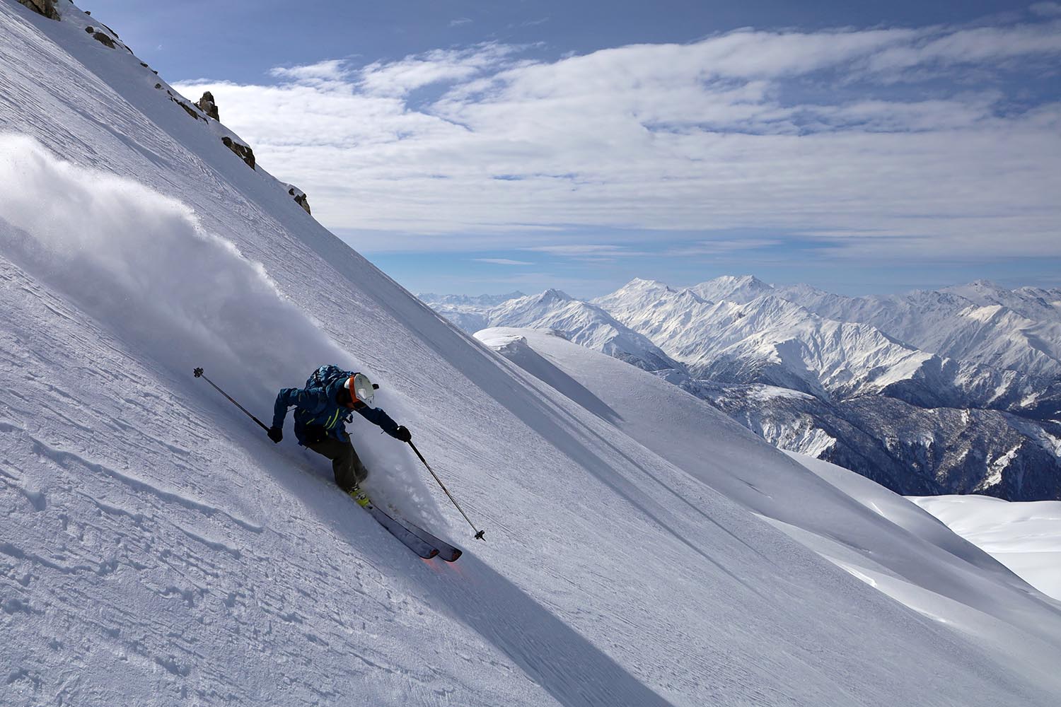 Ski de rando à Mestia, la Géorgie version européenne